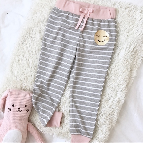 Carter's Girls Striped Jogger Pants - Picture 3 of 6